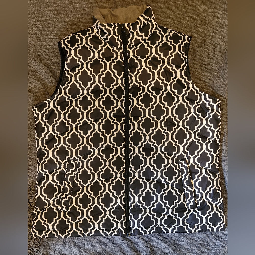 Lands End Puffer Vest Size XL